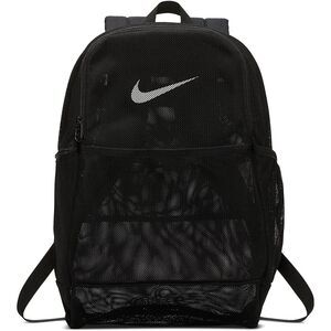 Nike Brasilia Mesh Backpack 9.0, Black White Sz Misc BA6050-010 Brand New NWT
